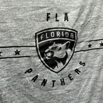 Majestic  Florida Panthers Hockey Gray NHL Pullover Hoodie Sweater Shirt Small Photo 1