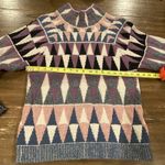 Altuzarra  Stilbo wool blend turtleneck Multicolored geometric knit Sweater Small Photo 8