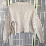 Jenni Kayne Boucle Cream Cotton Cocoon Quiet Luxury Minimalist Sweater Size XS Photo 1