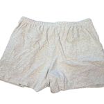 Victoria's Secret  Sleep Lounge Shorts Womens L Drawstring Waist Beige Comfy Photo 1