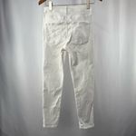 AGOLDE Sophie Crop High Rise Skinny Jean in Vixen White Size 27 Photo 3
