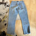 AGOLDE ‎ Riley High Rise Slim Straight Raw Hem Crop Jeans Size 27 Photo 7