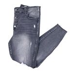 Kut From The Kloth  Connie High Rise Fab Ankle Skinny Black Denim Jeans Size 12 Photo 6