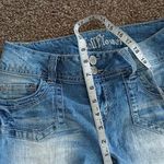 Wall Flower jounirs denim blue jean shorts size 11 Photo 10