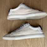 Oliver Cabell Women’s Low 1 Italian Leather Suede Sneakers Casual Shoes Size 37 White Photo 7