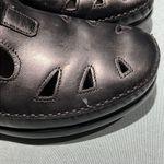 SAS Roamer womens black leather velcro strap loafers size 9.5W B18B Photo 6