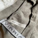 Vimmia  Grey Brown Slit Front Long Shirt‎ Yoga Workout Small Photo 3