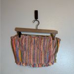 Anthropologie  Pilcro Rainbow Smocked‎ Tube Top Photo 1