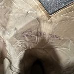 DAN POST Tan Cream Leather Cowboy Boots Women's Size 5.5 C Style 4238 Gray Eel Photo 9