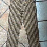 Urban Outfitters  Plaid Straight Leg Pants - Brown and Yellow Photo 1