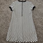 ZARA Patterned Knit Dress Photo 4