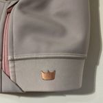 SHEFIT Sports Bra size small Pink Blush Gold Zip Front Women's sports bra Photo 6