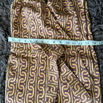 Mother The Halter Doozy Jumpsuit Retro Chained & Confused Print small Brown Size 26 Photo 13
