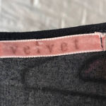 Velvet By Graham And Spencer V-Neck Dress Black Midi Knee Length Womens Medium Photo 7