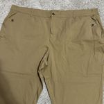 Universal Standard  Tan Straight Leg Ponte Pants Size 3XL‎ / 34-36 NWT Photo 2