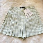 ZARA Gingham Skort Photo 5