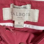 Talbots Signature Women's Pink Capri Pants, Cotton/Spandex, Size 12 Photo 5