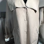 Signature Collection  3X woman's fauxans faux fur and suede winter coat Photo 0