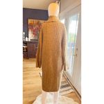 ZARA Women’s Longline Cardigan Sweater Coat Open Front Beige Size L Photo 1
