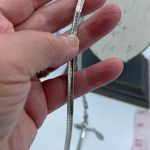 Belle Miss serpentine silver colored choker . Silver Photo 4