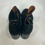 Franco Sarto  black suede ankle boots block heel women’s size 8.5 business casual Photo 4