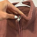 Hollister  Mauve Pink Fleece Vest NWT Photo 5