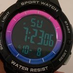 FMD women digital sport watch 40mm case black color water resistant running Photo 1
