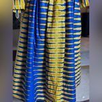 African Print Midi Dress Photo 5