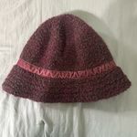 Liz Claiborne  Burgundy Tweed Hat Photo 2