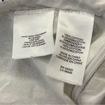 Jones New York Signature Eyelet A-Line Skirt Contrast Hem Navy White 8 Photo 6