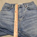 Reformation  Jeans Liza Ultra High Rise Straight Cropped Jeans Malta Sz 27‎ Photo 6