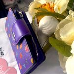 Coach MEDIUM CORNER ZIP WALLET WITH MINI VINTAGE ROSE Photo 2
