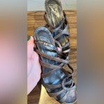 Donald Pliner Donald J. Pliner ‘Asby’ Bronze Leather Strappy Heels, Size 8 Photo 6