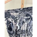 Aerie blue white palm print joggers size small pockets Photo 5