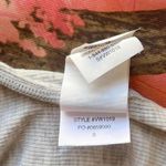 Vuori heather grey ribbed button up tank top Photo 7