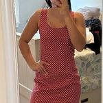 Rampage Vintage Red Floral Sleeveless Mini Dress Photo 4