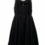 Kling Black Short Party Dress Bow Mesh chest Photo 0