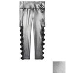 Victoria's Secret Victoria’s Secret Knockout Victoria Sport Gunmetal Cut Out Spandex Black Shine Photo 2