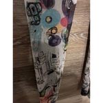 Artsy Leggings Mesh Cat Small Women Street wear Hip Hop Paint Graffiti Costume Photo 3