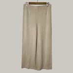 Soma Sweater Pant Size S Heather Praline Beige Wide Leg High Rise Lounge Knit Photo 3