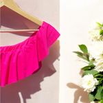 Trina Turk  Swim Ruffle Off The Shoulder Bikini Top Photo 4