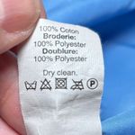 J.Crew  Cornflower Blue White Embroidered Strapless 100% Cotton Dress 12 Summer Photo 7