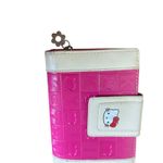 Hello Kitty  Pink White Faux Leather Wallet Coin Purse Card Holder Photo 1