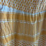 Cecilie Copenhagen Cotton Jacquard Wide Leg Pull on Pants Boho Embroidered Small Photo 4