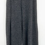 ZARA  Womens Cozy Casual Fuzzy Knit Wide Leg Pull On Lounge Pants Size M Gray‎ Photo 0