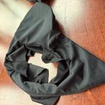 Black Ruffle Sleeve Swimsuit Swim Bikini Crop Top Size Medium Photo 6