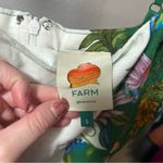 Farm Rio  Sweet Bloom Dreamscape Linen Blend Sleeveless Midi Dress SMALL Photo 5