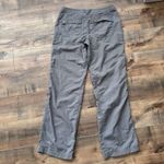 The North Face Women's Sz 8 Convertible Pants Shorts Capris Zip Hiking Gray Photo 1