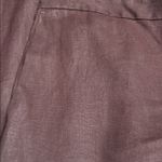 Madewell  women’s The Easy Pull-On Pant 100% Linen brown Size M NWT Photo 8