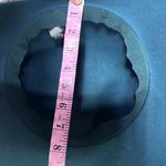 Old Money Aesthetic Wool Hat Blue Green Black Trim NWT Photo 12